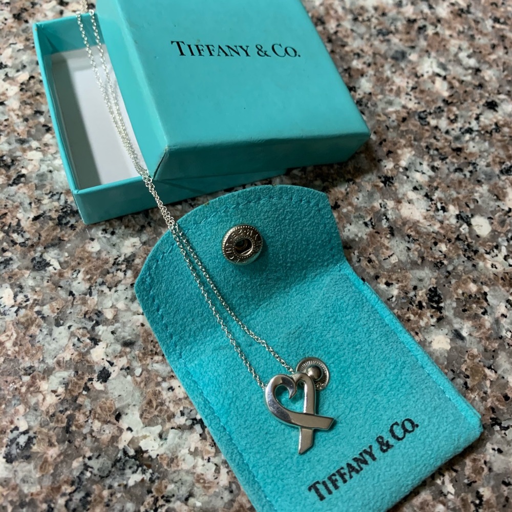 Tiffany’s Heart Pendant Necklace